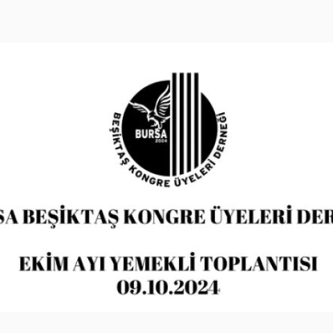 BURSA BEŞİKTAŞ KONGRE ÜYELERİ TOPLANTI