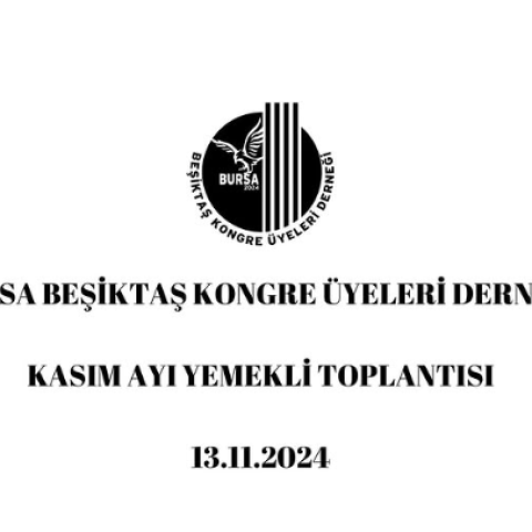 KASIM AYI YEMEKLİ TOPLANTISI
