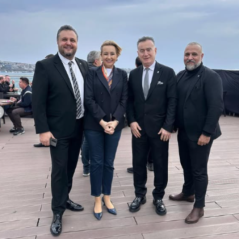 Başkanımız Sayın Hüseyin Yücel ‘in davetiyle dernekler toplantısına katılım sağladık.